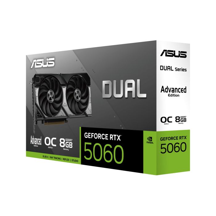 Graphics Card ASUS NVIDIA GeForce RTX 5060 GDDR7 8GB – 5