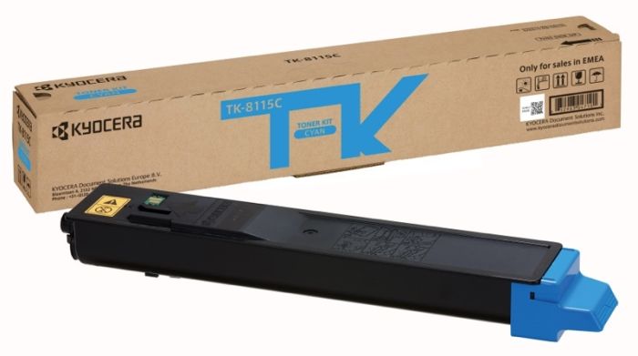 Kyocera TK-8115C Toner Cartridge, Cyan – 2