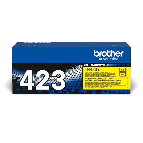 Brother TN-423Y (TN423Y) Toner Cartridge, Yellow – 5