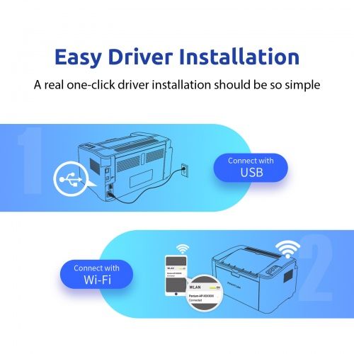 Printer Pantum P2500W, Laser monochrome, A4, Wi-Fi – 6