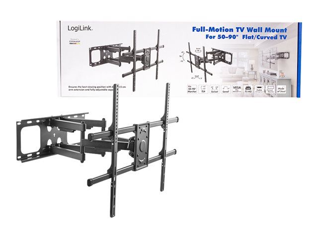 LOGILINK BP0151 TV wall mount 50-90 75kg – 7