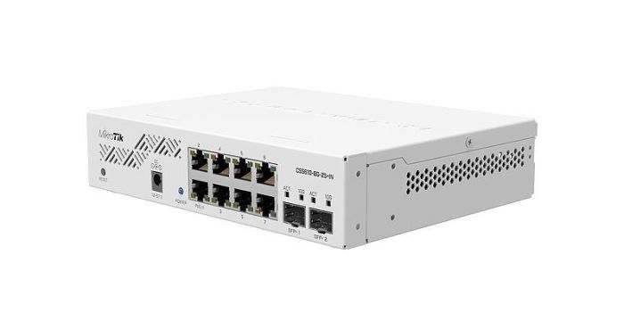 Switch MIKROTIK CSS610-8G-2S+IN