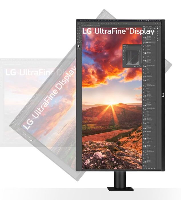 LCD Monitor LG Pivot 32UN880K-B 31.5" 60Hz – 7