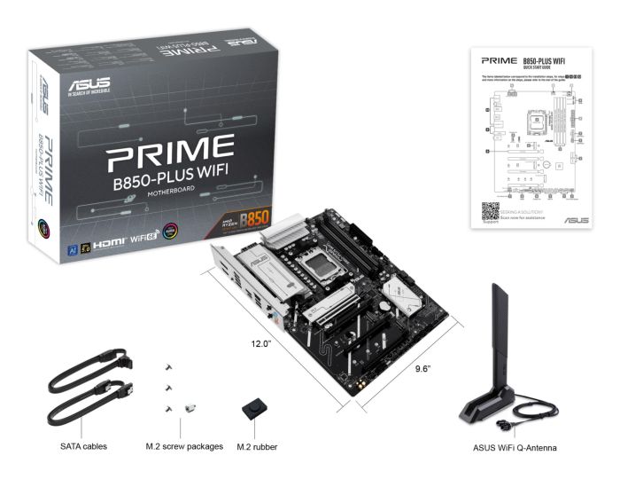 Mainboard ASUS AMD B850 SAM5 ATX 2xPCI-Express 3.0 16x DDR5 – 7