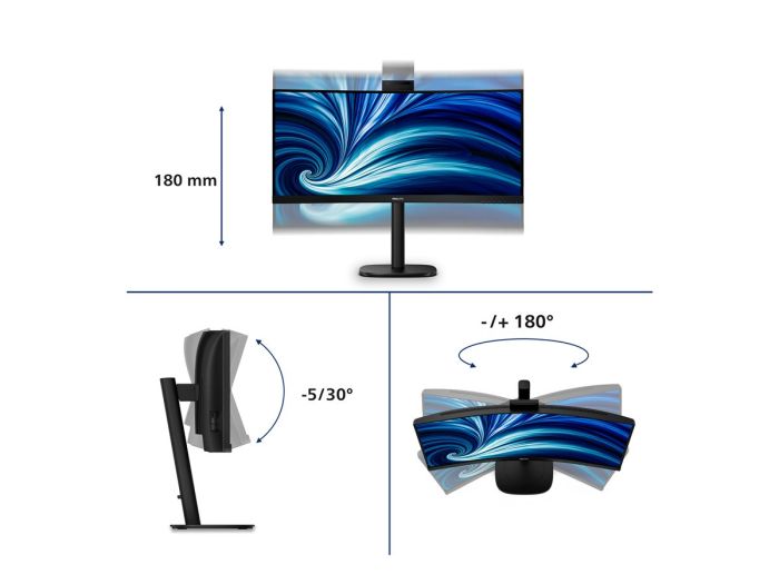PHILIPS 34B2U3600CH/00 34inch UWQHD VA – 6