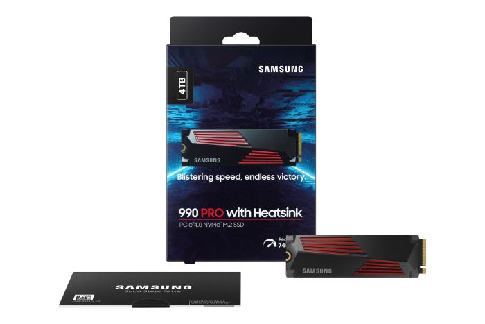 SSD SAMSUNG 990 PRO with Heatsink 4TB – 15