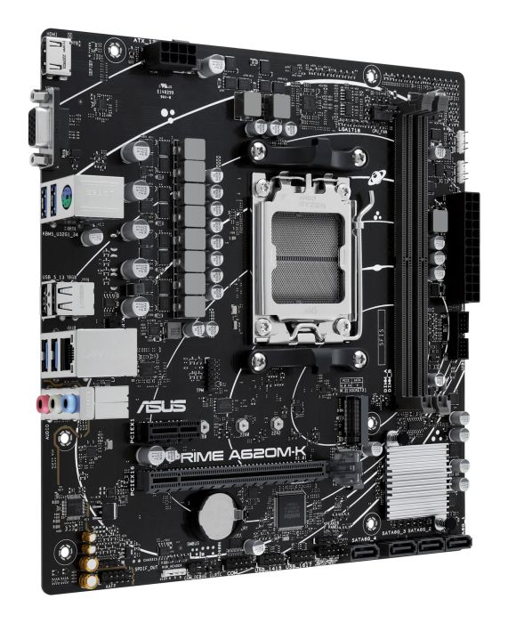 Mainboard ASUS AMD A620 Micro-ATX 1xPCI-Express 3.0 1x 1xPCI-Express 4.0 16x – 3