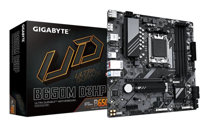 Mainboard GIGABYTE AMD B650 micro ATX 4xSlots B650M D3HP (rev. 1.3) DDR5