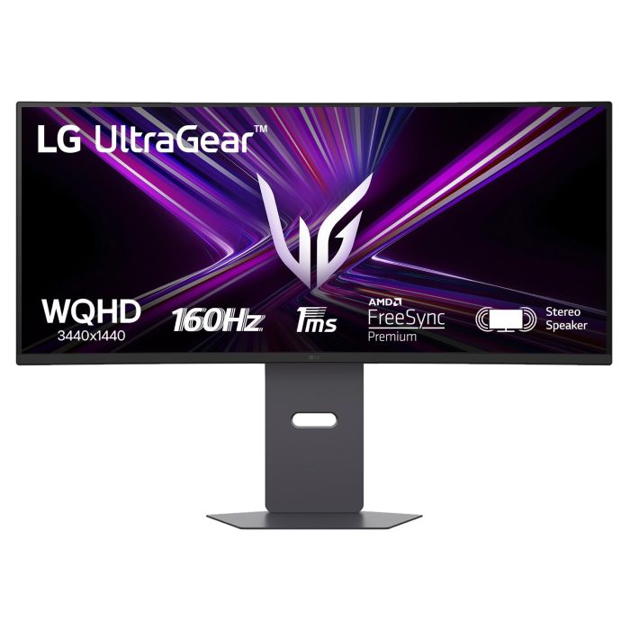 LCD Monitor LG Wide Quad HD LCD Curved 34G600A-B 34"