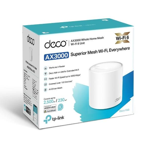 Wireless Router TP-LINK 2900 Mbps Mesh 3x10/100/1000M DHCP – 8