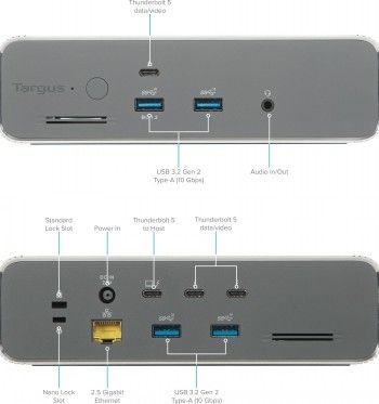 Targus Thunderbolt 5 Triple Video Dock – 6