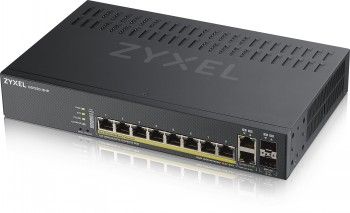 Zyxel Networks Gs1920-8hpv2, 10 Port Smart Managed Switch 8X Gigabit Copper And