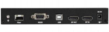 Black Box Box Kvm Extender Fiber Sfp Bundle - 4K Sh Dp Usb 2.0 Serial Audio – 2