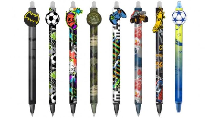 Retractable erasable pen CoolPack Boys
