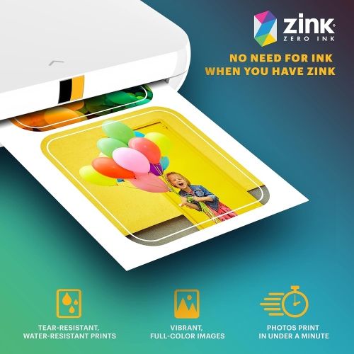 Kodak ZINK 2x3'' 50x76 mm 30 Sheets Pre-Cut Sticker Photo Paper – 3
