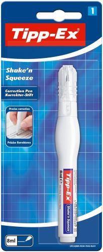 BIC Correction Pen Tipp-Ex Shake'n' Squeeze 8 ml