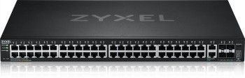 Zyxel Networks Xgs2220-54, L3 Access Switch, 48X1G RJ45 2X10MG Rj45, 4X10G Sfp+ – 5