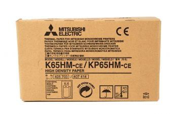 Mitsubishi Electric K65HM-CE / KP65HM-CE 110 mm x 20m Thermorolle High Density Thermal Printer Paper – 2