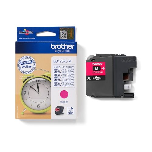 Brother LC125XL (LC125XLM) Ink Cartridge, Magenta – 3