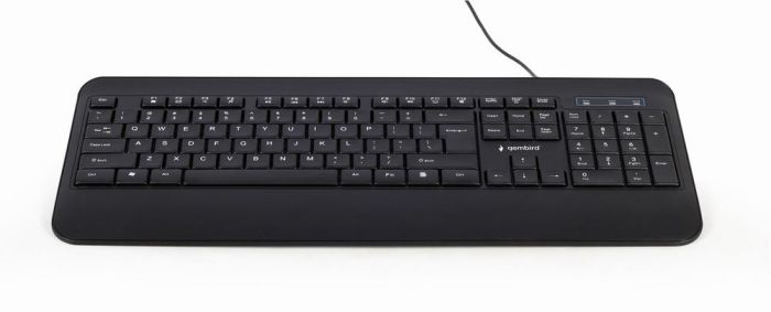 KEYBOARD MULTIMEDIA USB ENG/BLACK KB-UML-03 GEMBIRD – 4