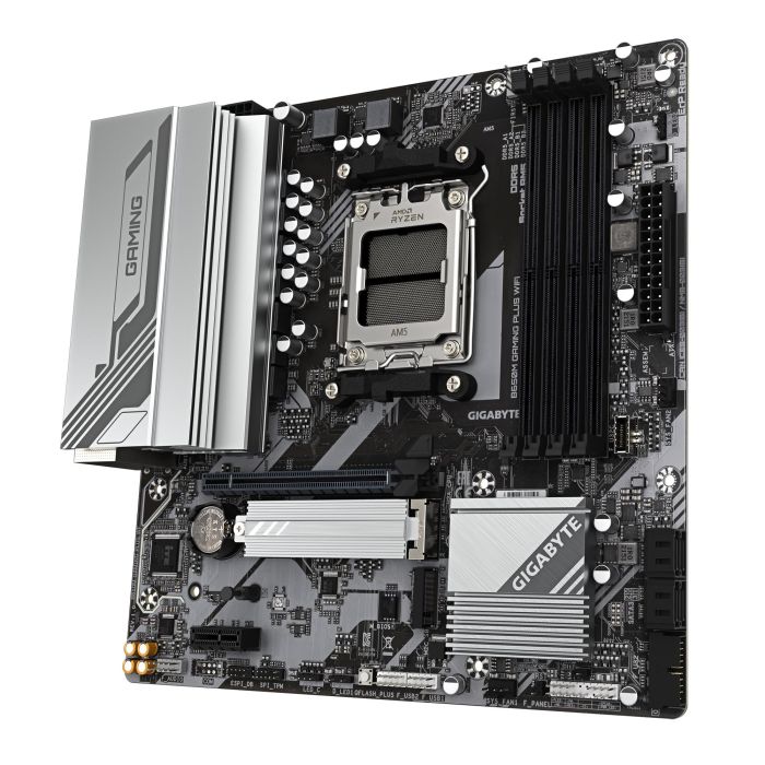 Mainboard GIGABYTE AMD B650 micro ATX 4xSlots B650M GAMING PLUS WIFI (rev. 1.3) – 4