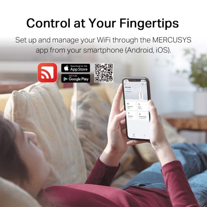 WRL RANGE EXTENDER 300MBPS/MW300RE MERCUSYS – 7