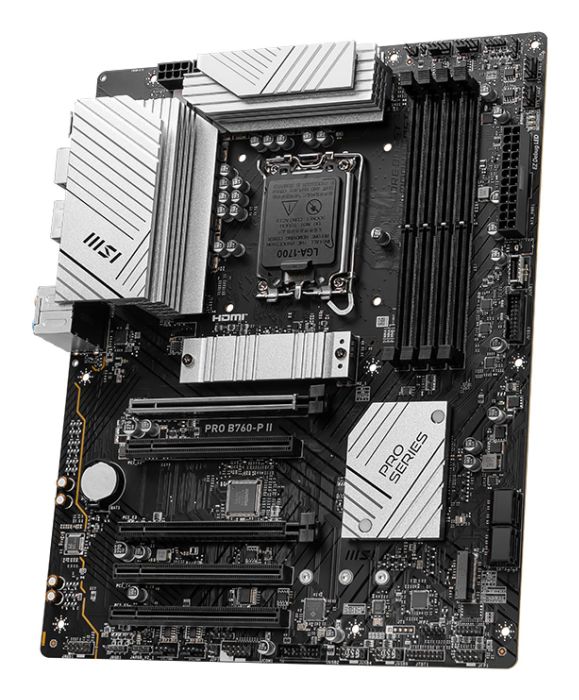 Mainboard MSI Intel B760 Express LGA1700 5xPCI-Express 5.0 16x 2xM.2 DDR5 – 3