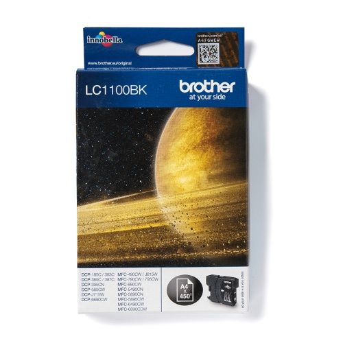 Brother LC-1100BK (LC1100BK) Ink Cartridge, Black – 4
