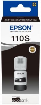Epson 110S EcoTank (C13T01L14A) Ink Refill Bottle, Black