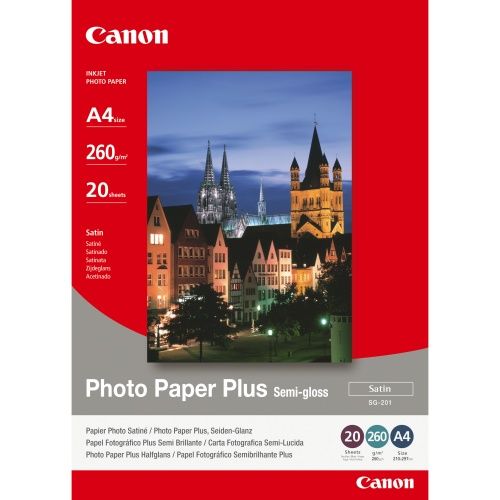Canon SG-201 Semi-Gloss Photo Paper Plus A4 20 Sheets – 2