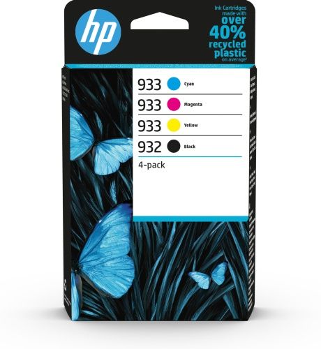 HP 932/933 4-pack (6ZC71AE) Ink Cartridge Multipack, BK/C/M/Y – 4