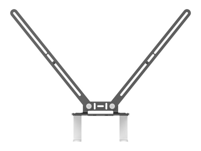 LOGI TV Mount For Video Bars White
