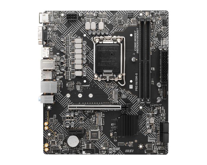 Mainboard MSI PRO H610M-G Intel H610 LGA 1700 micro ATX DDR5 – 2