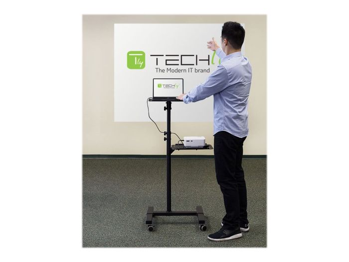 TECHLY Universal Adjustable Trolley