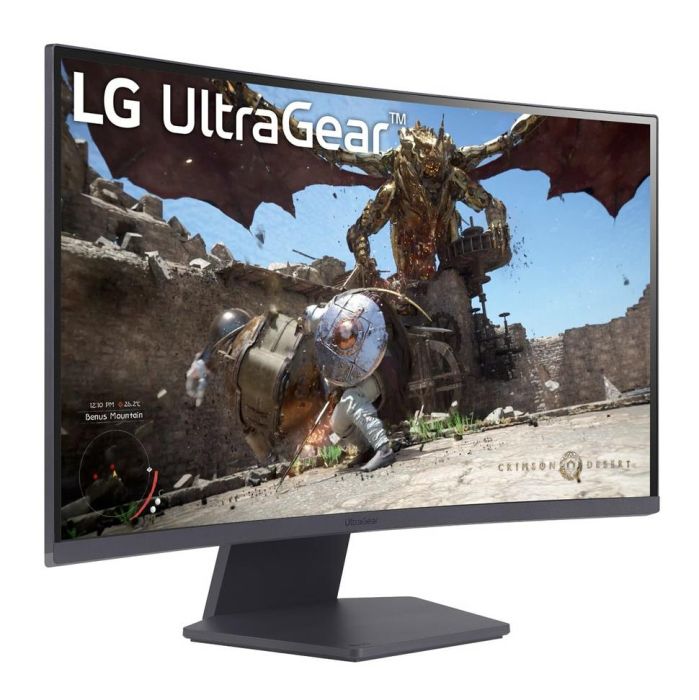 LCD Monitor LG 27GS60QC-B Gaming/Curved 27" 180Hz – 4