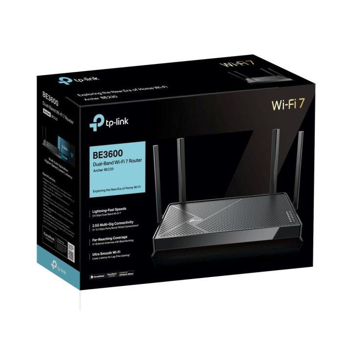 Wireless Router TP-LINK 3600 Mbps ARCHERBE230 – 9