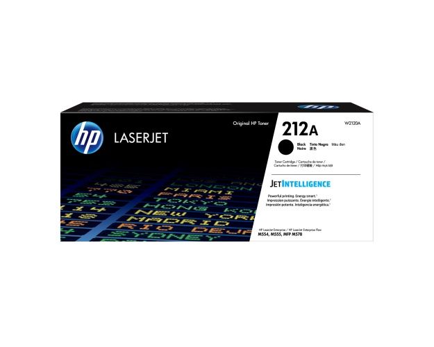 HP 212A (W2120A) Toner Cartridge, Black – 12