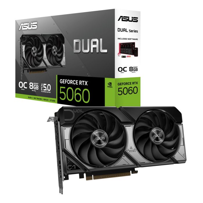 Graphics Card ASUS NVIDIA GeForce RTX 5060 GDDR7 8GB – 16