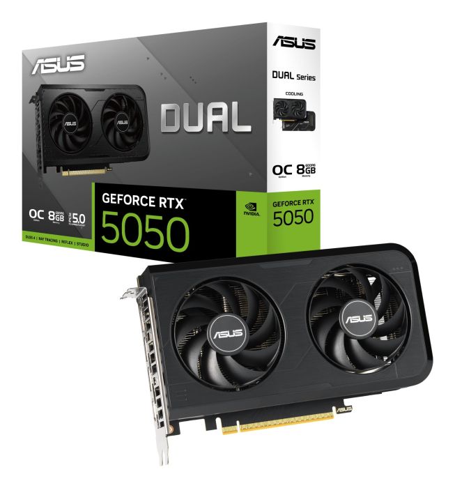 Graphics Card ASUS NVIDIA GeForce RTX 5050 GDDR6 8GB – 14