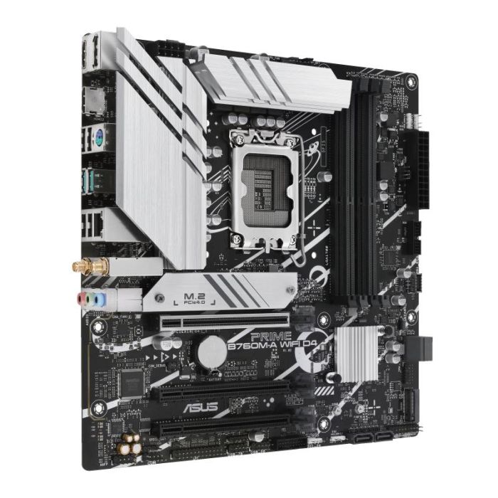 Mainboard ASUS Intel B760 Express LGA1700 Micro-ATX 3xPCI-Express 4.0 16x DDR4 – 2