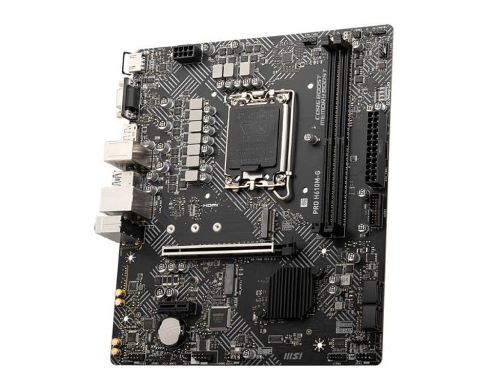 Mainboard MSI PRO H610M-G Intel H610 LGA 1700 micro ATX DDR5 – 3