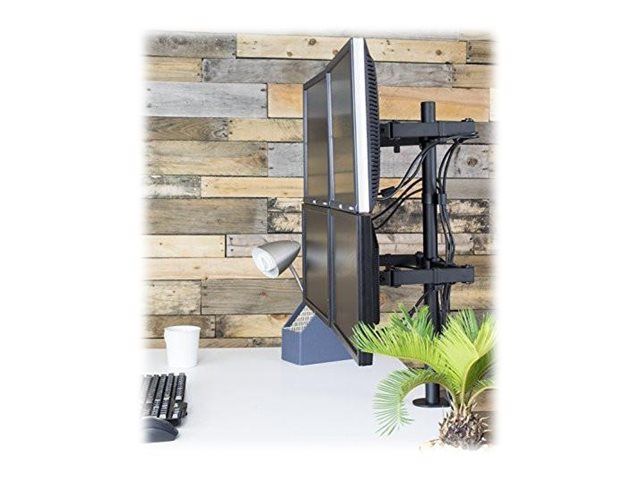 TECHLY 027521 Quadruple desk monitor arm – 3