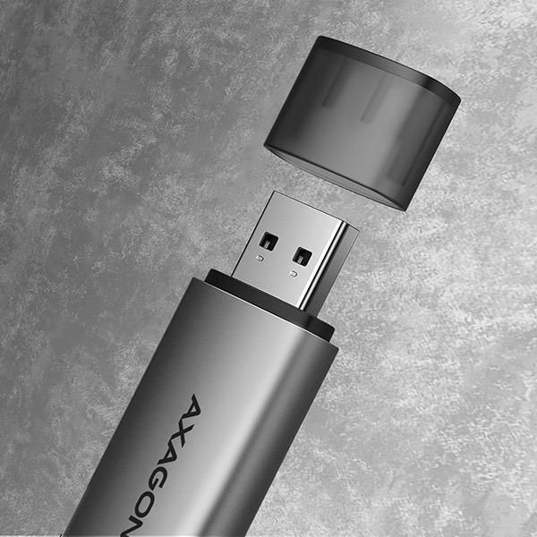MEMORY READER USB-C+USB3.2 2SL/SD/MICROSD CRE-SAC AXAGON – 9