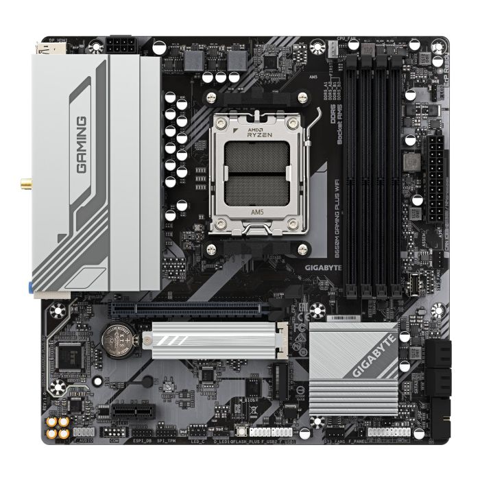 Mainboard GIGABYTE AMD B650 micro ATX 4xSlots B650M GAMING PLUS WIFI (rev. 1.3) – 2