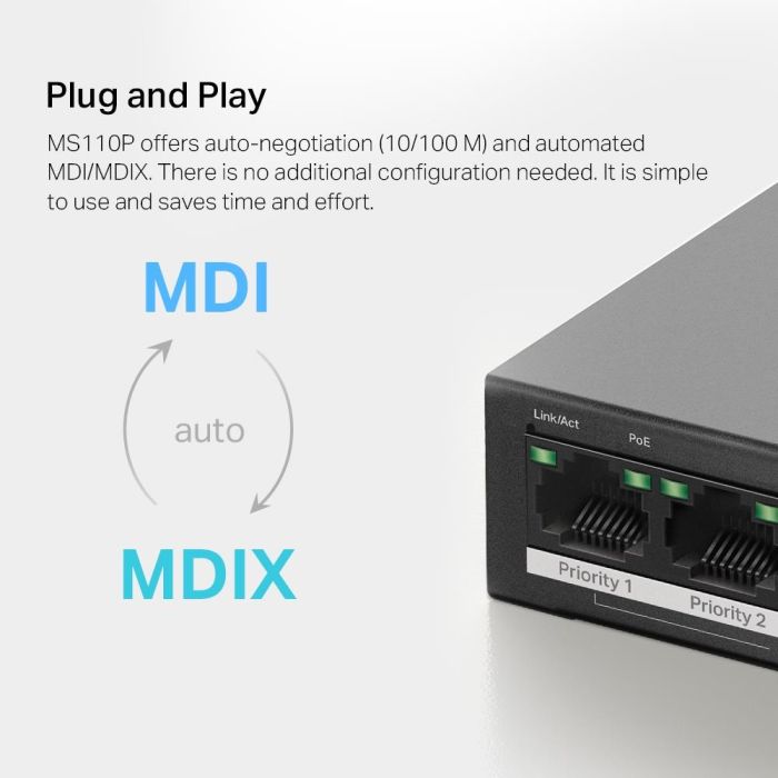 Switch MERCUSYS MS110P – 9