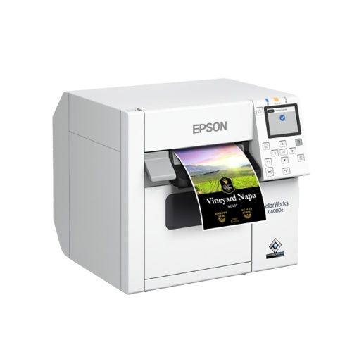 Epson ColorWorks CW-C4000e (bk) Label Printer Inkjet Colour 100 mm/sec USB – 4