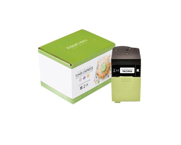 Static Control Toner Cartridge Black, Compatible with Lexmark 78C2XK0