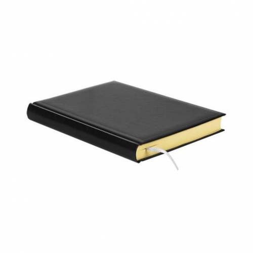 Planning notebook Forpus, A5/360,  PVC cover, Black, Yellowi pages  0726-191 – 2