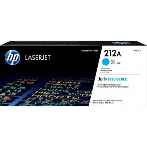 HP 212A (W2121A) Toner Cartridge, Cyan