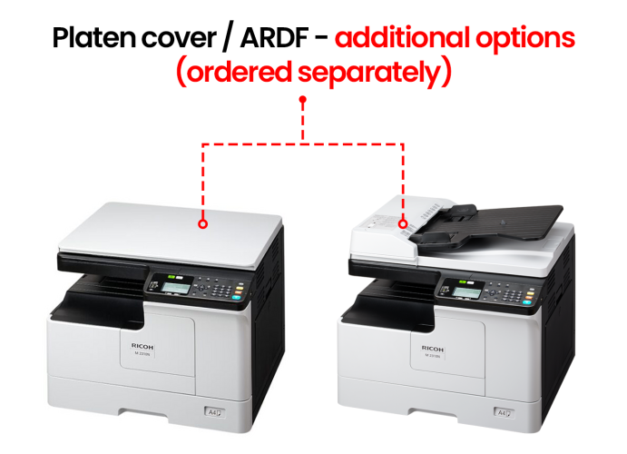 Ricoh M 2810N (423851) Printer Laser B/W MFP A3 28 ppm USB Ethernet LAN – 2